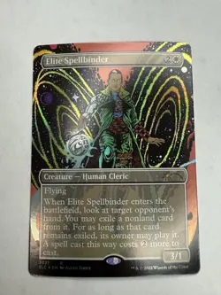 MTG Secret Lair 30th Countdown Foil Elite Spellbinder Card (2022) - Image 1