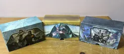 MTG: Scars of Mirrodin Block (SOM, MBS, NPH) EMPTY Fat Pack Boxes. - Image 1