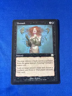 UNMASK LP- Mercadian Masques mtg Magic fast shipping - Image 1