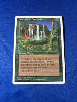 CONCORDANT CROSSROADS NM- Chronicles mtg Magic fast shipping - Image 1