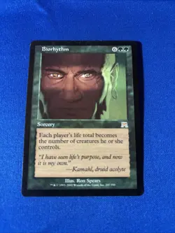 BIORHYTHM LP- Onslaught Original mtg Magic fast shipping - Image 1