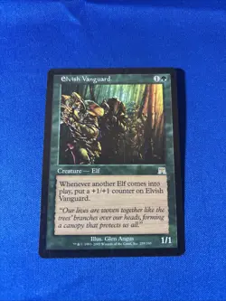 ELVISH VANGUARD LP Onslaught Original mtg Magic fast shipping - Image 1