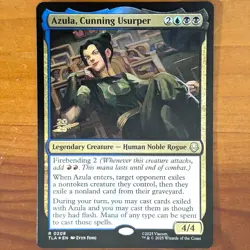 Azula, Cunning Usurper - Prerelease Foil Promo - Avatar TLA MTG - Image 1