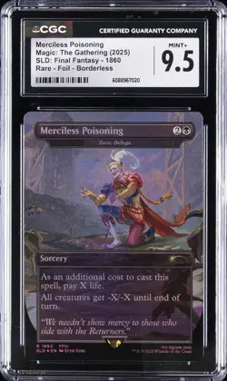 2025 MAGIC: THE GATHERING SLD: FINAL FANTASY MERCILESS POISONING CGC 9.5 - Image 1
