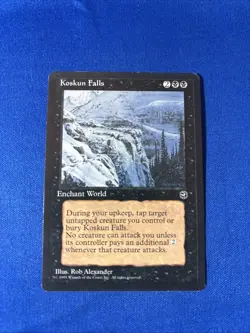 KOSKUN FALLS LP Homelands Reserved List mtg Magic fast shipping - Image 1