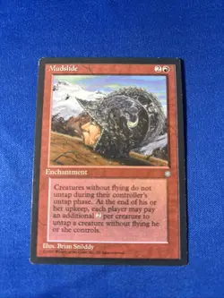 MUDSLIDE LP Ice Age Reserved List mtg Magic fast shipping - Image 1