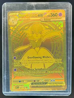 2025 Pokemon Mega Evolution Gardevoir ex Hyper Rare #187/132 - Image 1