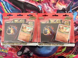 Pokemon TCG Ascended Heroes Tech Sticker Collection In Hand !!! LOT OF 2! - Image 1