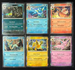 Pokemon TCG - Eeveelutions Holo Lot - Umbreon, Vaporeon, Flareon, Glaceon, Etc - Image 1
