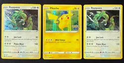 Pokemon TCG - Rayquaza SWSH029 (2), Pokemon Go Pikachu 028/078 - NM - Image 1