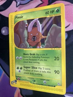 Pokemon Card - Pinsir Aquapolis 101/147 Common NM/LP - Image 3