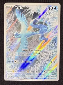 Pokemon TCG Articuno Journey Together 161/159 Near Mint Condition - Image 1