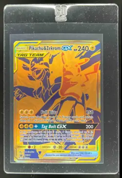 2016-19 Pokemon SM Black Star Promos Pikachu & Zekrom Tag Team #SM248 - Image 1