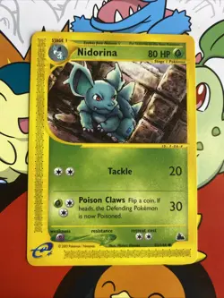 Nidorina 83/144 Pokemon Skyridge Common - Image 1