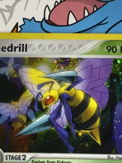 Pokemon Beedrill 1/112 Fire Red Leaf Green Holo Rare NM-MT See Pictures - Image 3