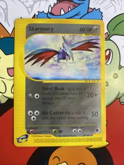 2002 Nintendo Pokemon SKARMORY 63/165 NONHOLO EXPEDITION RARE NM/MINT - Image 1