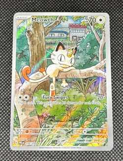 Pokemon TCG - Meowth 106/094 Me02: Phantasmal Flames Holo Near Mint - Image 1