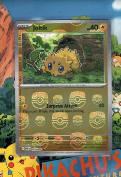Pokemon TCG Joltik (Master Ball Pattern) 033/086 Sv: White Flare Holo NM/M - Image 1