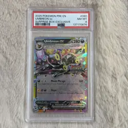 Pokemon TCG Umbreon ex 060 Surprise Box exclusive Psa 7 - Image 1
