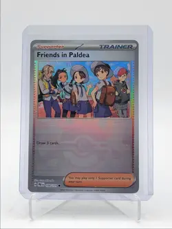 FRIENDS IN PALDEA 2025 POKEMON PRISMATIC EVOLUTIONS POKEBALL FOIL 109 Q5542 - Image 1