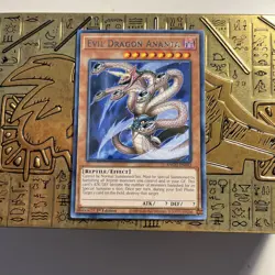 Yu-Gi-Oh! TCG Evil Dragon Ananta Ancient Guardians ANGU-EN042 1st Edition Rare - Image 2