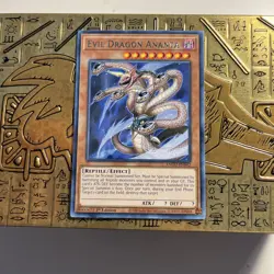 Yu-Gi-Oh! TCG Evil Dragon Ananta Ancient Guardians ANGU-EN042 1st Edition Rare - Image 3