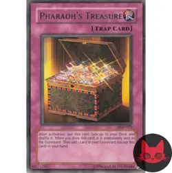 Yugioh Pharaoh's Treasure PGD-052 Rare NM - Image 1