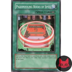 Yugioh Pigeonholing Books of Spell DR1-EN148 Common NM - Image 1