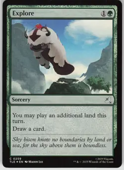 MTG Explore Foil NM Avatar: The Last Airbender: Eternal-Legal Magic 259 - Image 1