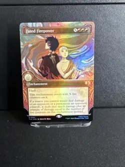 Fated Firepower (Showcase) Avatar: The Last Airbender Foil - Image 1