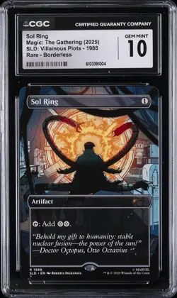 2025 MAGIC: THE GATHERING #1988 SOL RING CGC 10 GEM MINT - Image 1