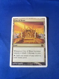 CITY OF BRASS MP 8th Eighth Edition mtg Magic fast shipping - Image 1
