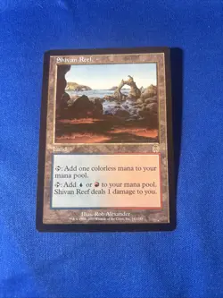 SHIVAN REEF LP Apocalypse Original mtg Magic fast shipping - Image 1