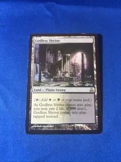 GODLESS SHRINE LP- Guildpact Original mtg Magic fast shipping - Image 1