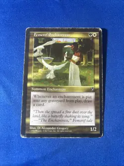 FEMEREF ENCHANTRESS HP- Visions Reserved List mtg Magic fast shipping - Image 1