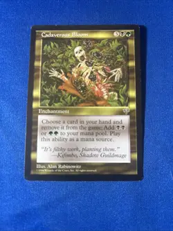 CADAVEROUS BLOOM LP Mirage Reserved List mtg Magic fast shipping - Image 1