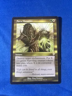 AURA MUTATION LP Invasion Original mtg Magic fast shipping - Image 1