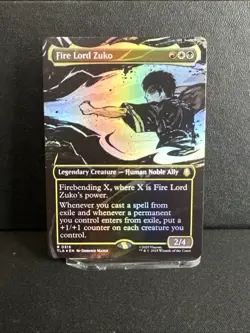 Fire Lord Zuko (Borderless) Avatar: The Last Airbender Foil - Image 1