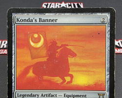 MTG Konda's Banner- DAMAGED -Champions of Kamigawa Magic the Gathering Card #259 - Image 3