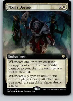 Norn’s Decree* | Phyrexia: All Will Be One Commander ONC 47 | NM | MTG - Image 1