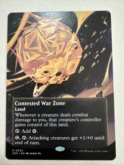 Contested War Zone (NM Non-Foil) EOS-0053 Rare MTG - Image 1