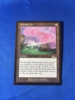 MEMORY JAR LP Urza’s Legacy Reserved List mtg Magic fast shipping - Image 1