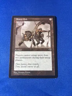 STATIC ORB LP Tempest Original mtg Magic fast shipping - Image 1