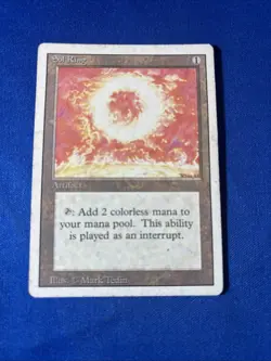 SOL RING HP Revised 3rd Edition Vintage mtg Magic fast shipping - Image 1