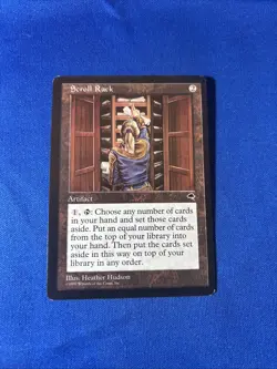 SCROLL RACK LP Tempest Original mtg Magic fast shipping - Image 1