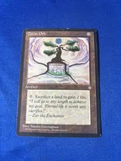 ZURAN ORB LP- Ice Age Original mtg Magic fast shipping - Image 1