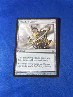 VEDALKEN ORRERY LP Fifth Dawn Original mtg Magic fast shipping - Image 1