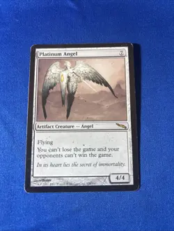PLATINUM ANGEL MP Mirrodin Original mtg Magic fast shipping - Image 1