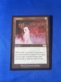 LIFELINE LP- Urza’s Saga Reserved List mtg Magic fast shipping - Image 1