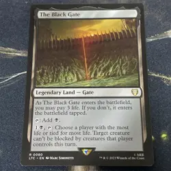 Magic the Gathering - The Black Gate - NM - Lord of the Rings - 80 - mtg - Image 2